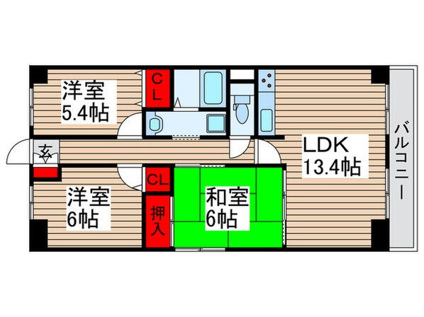 メゾン・イソップ新松戸の物件間取画像